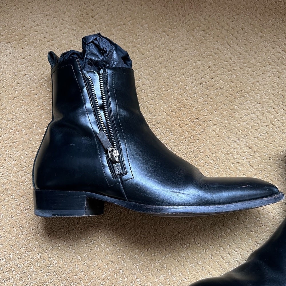 Saint Laurent black boots - Picture 7 of 15